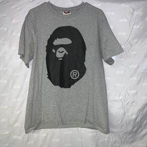 Bape big logo tee